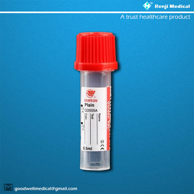 PPの新生の赤ん坊のためのマイクロ血のコレクションの管0.25ml/0.5ml