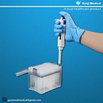 1000ul Pipettorsと互換性がある透明で普遍的なピペットの先端